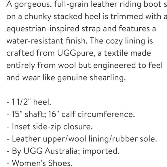 UGG Dahlen Riding Boot - Picture 8 of 9
